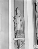 Statue (statuette) : saint Corentin, église paroissiale Saint-Demet (Plozévet)