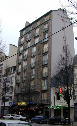 Immeuble de rapport, 55 avenue Jean-Janvier (Rennes)