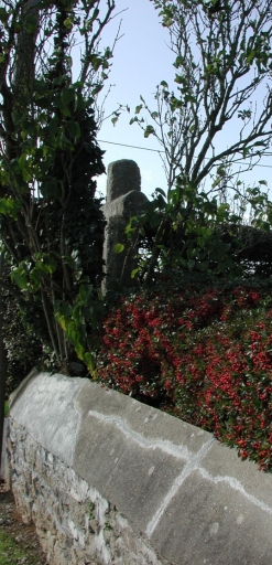Croix de chemin, rue Kroas-ar-Bodeg, les Quatre-Chemins (Trédrez-Locquémeau)