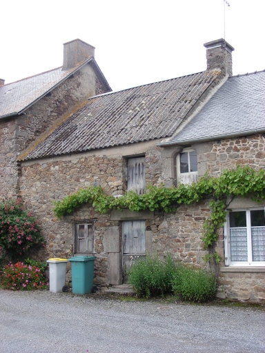 Maison, puis fournil, rue des Chaumières, les Mares Durand (La Gouesnière)