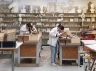 La collection de modèles en plâtre du lycée professionnel Bertrand Duguesclin (Brec'h)