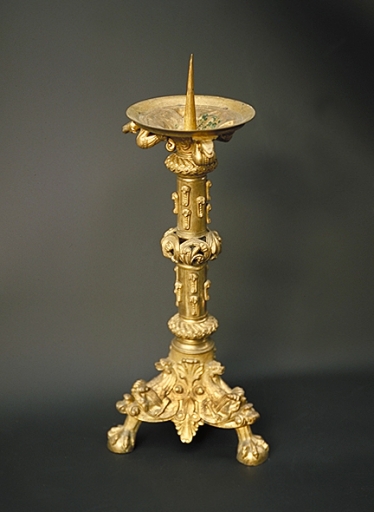 Chandeliers d'autel (6) (série) (Maure-de-Bretagne fusionnée en Val d'Anast en 2017)