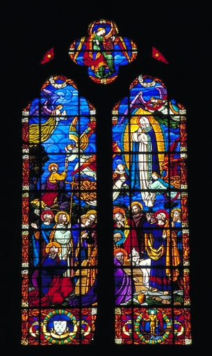 Verrière à personnages de la baie 101 : Assomption