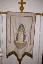 Bannière de procession : Vierge