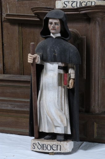 Statue de saint Diboen
