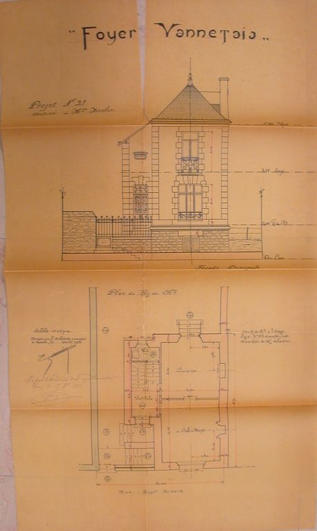 Maison dit Ker Juliette, 8 rue Guyot-Jomard (Vannes)