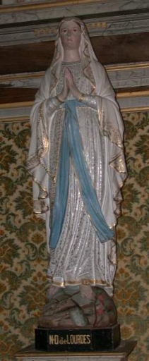 Statue : Vierge, dite Notre-Dame de Lourdes