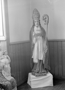 Statue : saint Nicolas (2), église dite Chapelle Saint-Nicolas, le Binio (Augan)