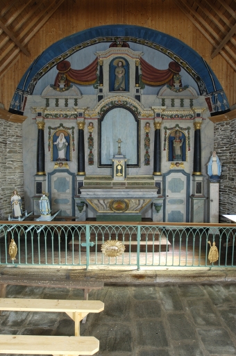 Autel, tabernacle, retable (maître-autel), la Madeleine (Pluméliau fusionnée en Pluméliau-Bieuzy en 2019)