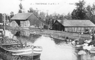 Entrepôt commercial, actuellement musée de l'outil, quai de la Donac (Tinténiac)