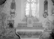Autel, tabernacle (maître-autel, autel tombeau), chapelle Saint-Germain (Langonnet)