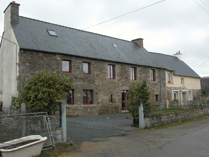 Les maisons et les fermes sur la commune de Plesder