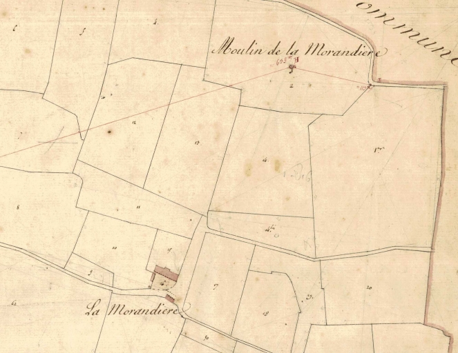 Ecart, la Morandière (Availles-sur-Seiche)