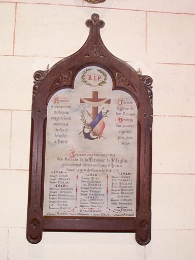 Plaque commémorative