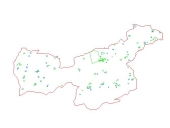Les maisons et les fermes sur la commune de Monterfil