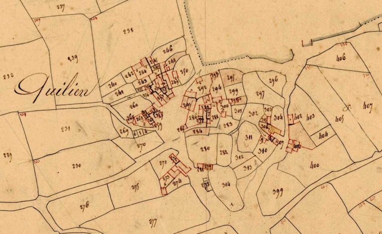 Hameau, Quillien (Le Cloître Saint-Thégonnec)