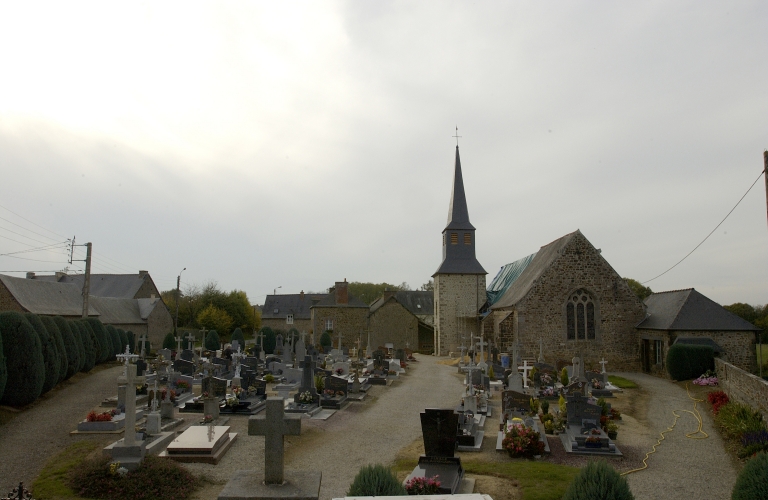 Prieuré de bénédictins, église paroissiale Saint-Symphorien (Hédé-Bazouges)
