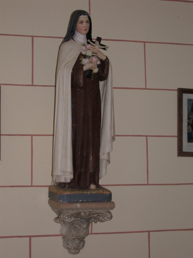 Statue sur culot : Sainte Thérèse de l'Enfant Jésus