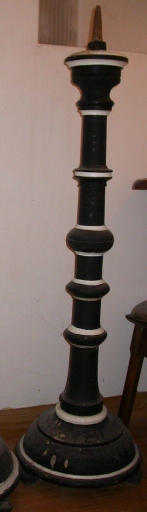 Paire de Chandeliers funéraire