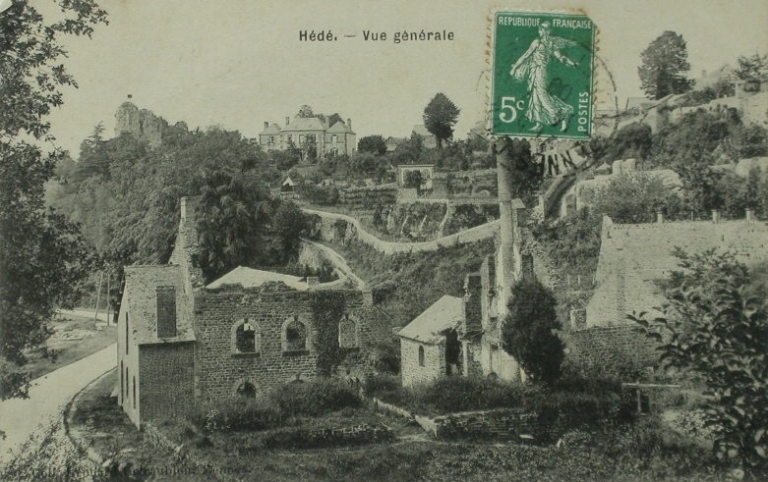 Architecture artisanale, industrielle ou commerciale sur la commune de Hédé (fusionnée avec Bazouges-sous-Hédé pour former la commune de Hédé-Bazouges en 2009).