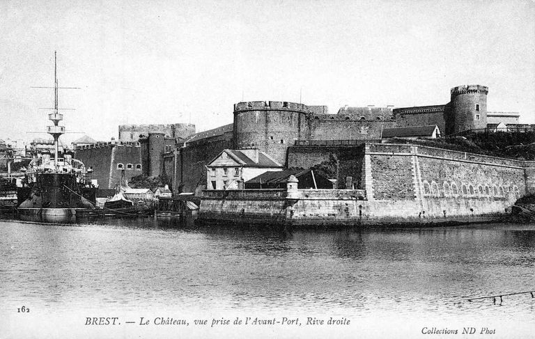 Château de Brest, boulevard de la Marine (Brest)