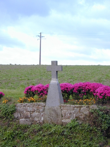 Croix de chemin, croix dite Sainte-Suzanne (Saint-Coulomb)