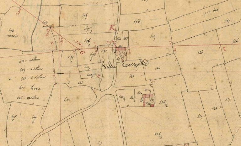 Écart, Saint-Symphorien, la Ville Courgeul (Hédé)