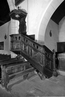 Chaire à prêcher, église paroissiale Saint-Servan (Guitté)