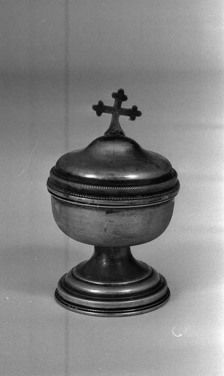 Ciboire des malades, église Saint-Bertin (Guillac)