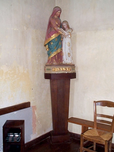 Statue : sainte Anne