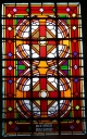 Ensemble des 5 verrières géométriques des baies 1, 2, 4, 6, 8