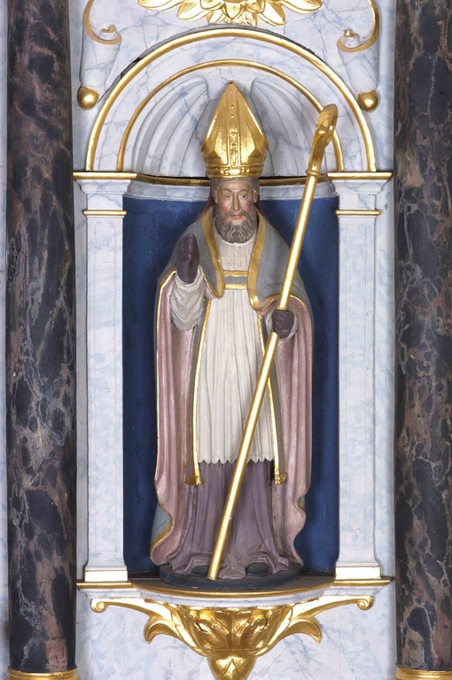 Statue : Saint Eloi (Saint-Aubin-du-Pavail fusionnée en Châteaugiron en 2017)