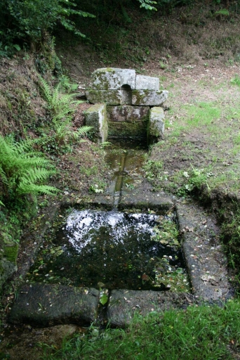 Fontaine de dévotion et lavoir, Saint-Divy (Plounéour-Ménez)