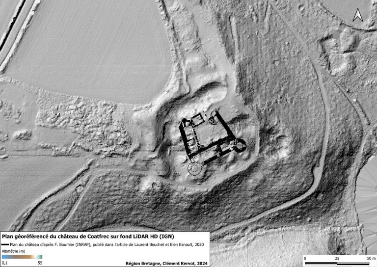 Château de Coatfrec (Ploubezre)