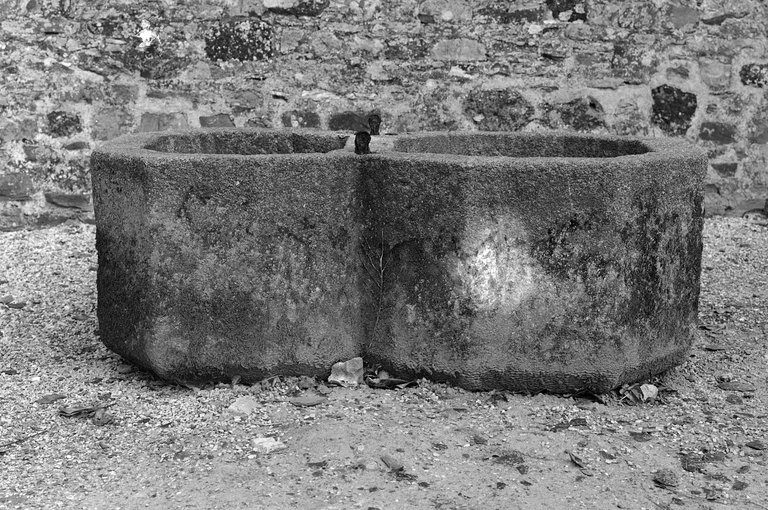 Fonts baptismaux, église paroissiale Saint-Médard (Billé)