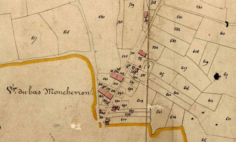 Écart, le Bas Montchevron (Saint-Jean-sur-Couesnon fusionnée en Rives-du-Couesnon en 2019)