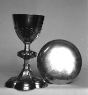 Calice, patène (4), église paroissiale Saint-Faron (Pouldreuzic)