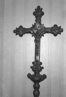 Croix de procession (2), église paroissiale Saint-Bily (Plaudren)