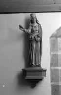 Statue (d'applique, petite nature) : sainte Elisabeth, église paroissiale Saint-Gorgon (Plovan)