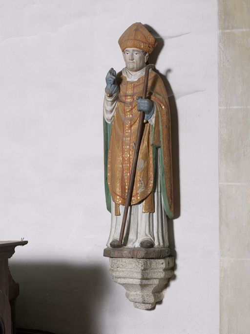 Statue : Saint Clair, église Saint-Étienne (Saint-Abraham)
