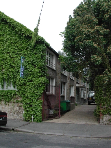 Usine de confection, ancienne fabrique de tricots Bougrier, actuellement imprimerie, 35 rue Carnot (Rennes)
