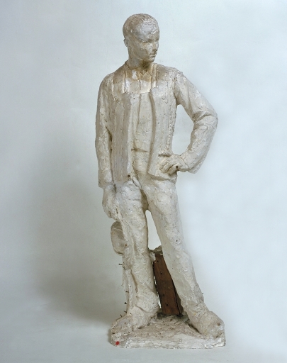 Statue : Le mouton blanc