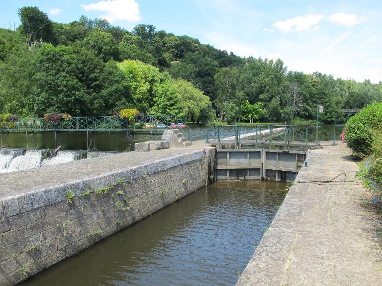Canal du Blavet, écluse n°9, Saint-Nicolas-des-Eaux (Pluméliau fusionnée en Pluméliau-Bieuzy en 2019)