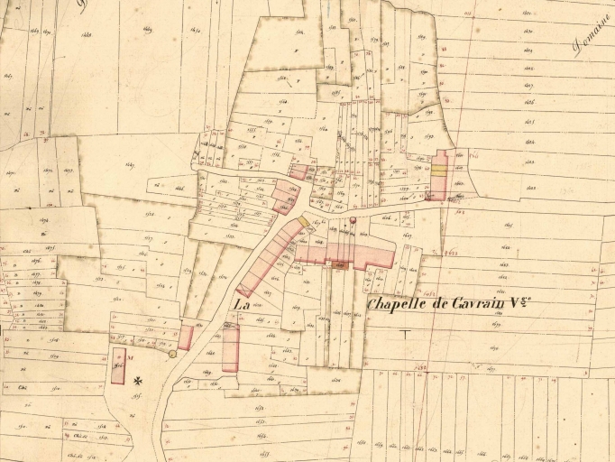 Écart, la Chapelle de Gavrain (Renac)