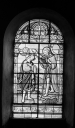 Ensemble de 14 verrières à personnages et verrières décoratives