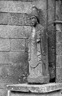 Statue de Saint Pierre, église paroissiale Saint-Pierre, Saint-Paul (Caulnes)