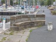 Banc public, quai Gabriel Péri (Plérin-sur-Mer)