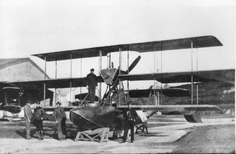 Centre d'aviation maritime de Tréguier puis Naval air station de Tréguier (Pouguiel)