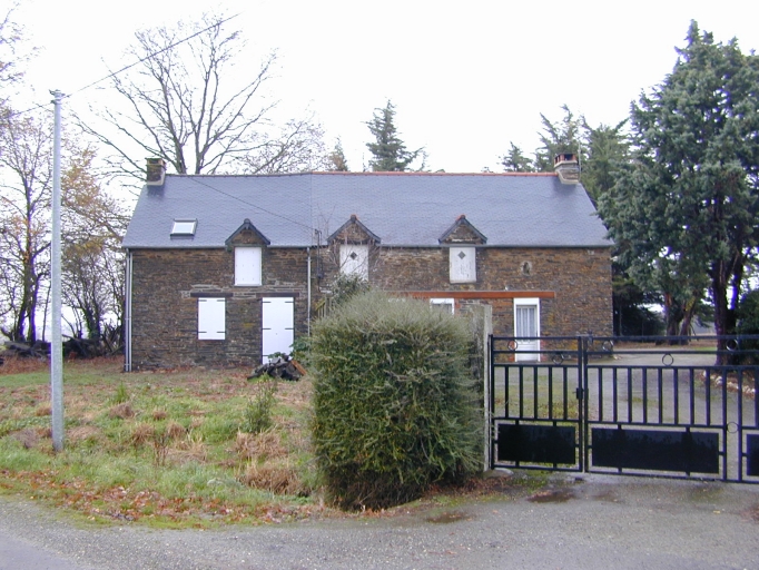 Alignement de deux logis, la Herviais (Pipriac)