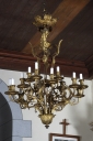 Série de 6 lustres d'église